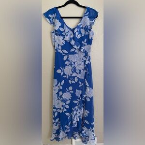 Women’s Blue Floral Dress